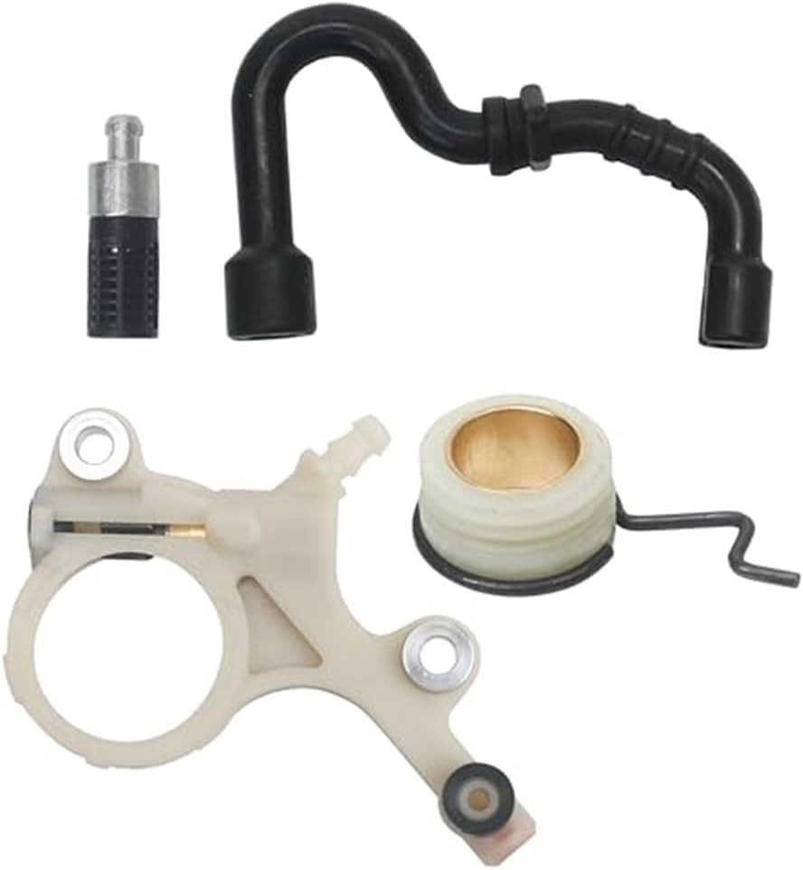 Oil Pump Assembly Worm Gear Set for MS271 MS271C MS291 MS291C For Chainsaws Includes Oil Filter Pipe