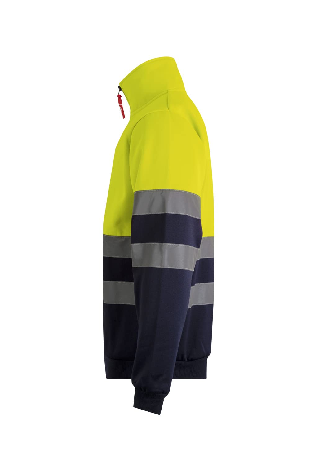 Velilla 305701 Sudadera de Alta Visibilidad Bicolor con Cremallera