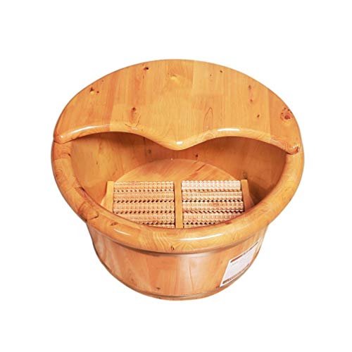 Balde de Madera para Spa de Pies, Baño para Remojar Pies