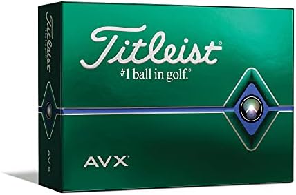 Titleist AVX Golf Balls, White, (One Dozen)