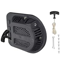 JMCHstore Pull Start Recoil Starter Assembly for Massimo Moto Baja MB200 MB200GC 196cc 4 Stroke 6.5hp Baja Heat، Mini Baja، Baja Warrior 196cc Mini Bike Parts w / Spare Pull Cord & Handle