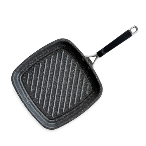 Nordic Ware Verde Aluminized Steel Cookware with Ceramic Coating, Searing Grill Pan 10-Inch - Image 3