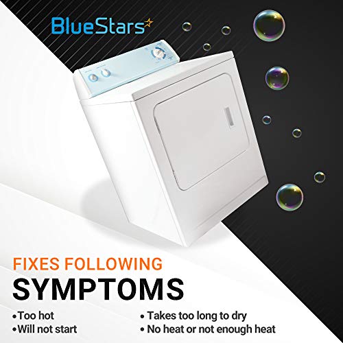 279769 Dryer Thermal Cut-Off Kit Replacement Part By Bluestars - Easy To Install - Exact Fit For Whirpool & Kenmore Dryers - Replaces 3389946 3398671 3977394 695563 Ap3094224 3390291 #TOP3