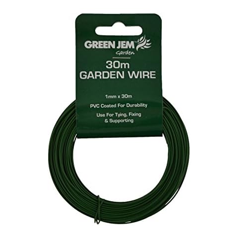 Green Jem GSGW30 Plastic Coated Garden Wire, 30 m Cover