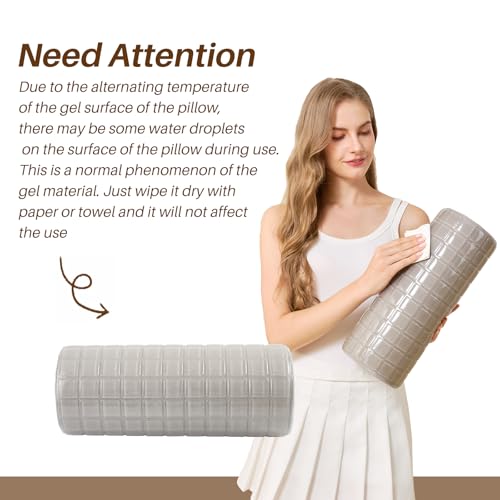 Cervical Roll Pillow with Cooling Gel Cover - image 7