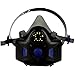 Produktbild 3M Secure Click Halbmaske mit Sprechmembran HF-803SD, Gr. L, dunkelgrau
