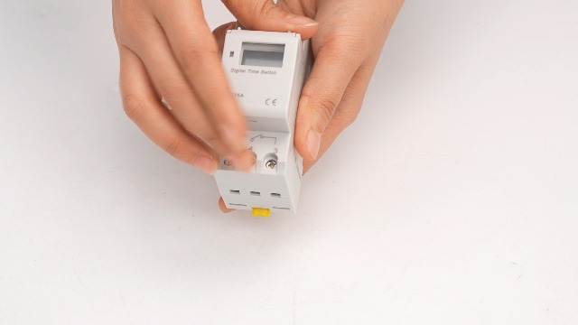 Jadeshay Timer Switch,Timer Relay Time Control Switch AC230V 63A Programmable Smart Time Control Timer Switch Digital Display Timer Controller With 16 Groups Programs