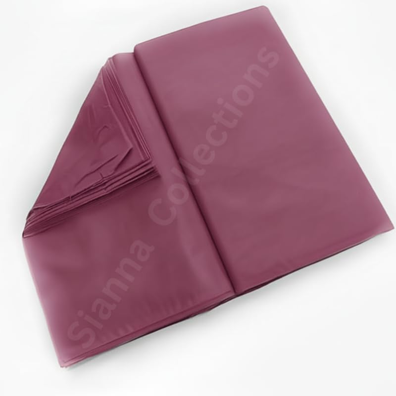 Image of Premium Plain Cotton Costume Lining Dress Fabric 34 inch Wide, Best Material - Onion Pink Color - 3 Meter Pack