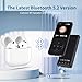 128GB MP3 Player with Bluetooth 5.2 Portable Multi-Function Music Player with HD Speaker,FM Radio, Voice Recorder, E-Book Slim Design Metal Shell (Earphones Included)