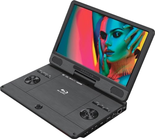 Proscan 11.4 Portable Blu-ray Player with HDMI Port SD/MMC Card Slot USB Port - Black - PDVD1187