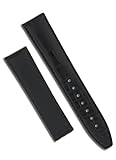 Maurice Lacroix Masterpiece Kroko Band 20mm/18mm für Faltschließe Art.No 550-000064-Black