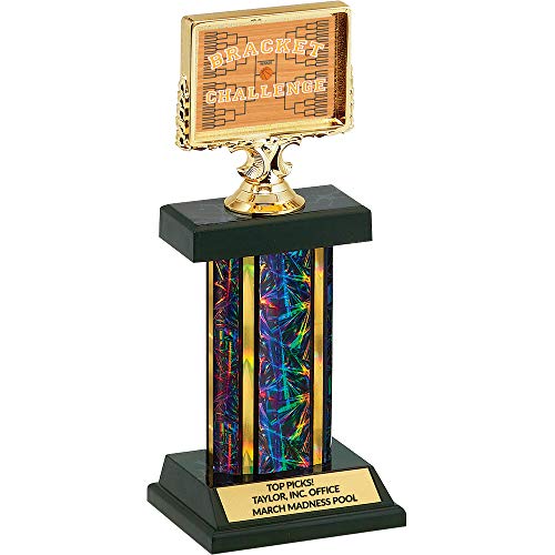 Basketball Bracket Challenge Trophy 12" with Free Engraving