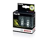 Stückzahl: 2 Glühlampen Bosch H1 Plus 90 Fahrzeuglampe 12V 55W P14,5s (2 Stück)