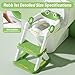 Rabb 1st Frog Potty Training Seat, Upgrade Toddler Toilet Seat for Kids Boys Girls, 2 in 1 Potty Training Toilet for Kids, Splash Guard Anti-Slip Pad Step Stool