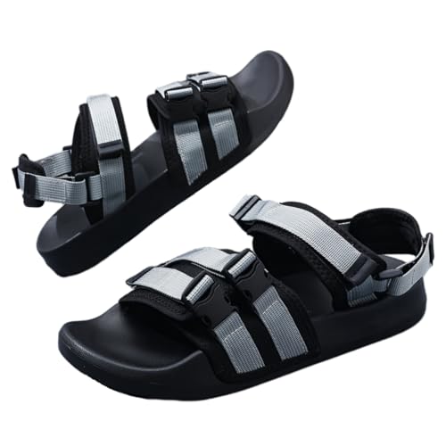 Men's summer sports sandals, suitable for outdoor activities and driving, slip-resistant and wearable beach shoes, casual and fashionable outdoor sandals.