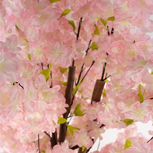 Leaf 150Cm Artificial Pink Cherry Blossom Tree - Realistic Silk Flowers - 2