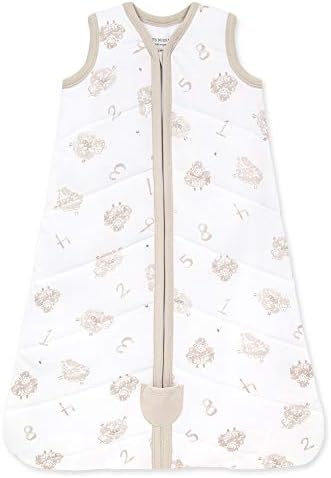 Burt's Bees Baby unisex baby Ly27422-cld-md Wearable Blanket, Quilted Sheep, Medium US