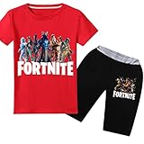 [Colorino] KIKI-Style 半袖短パン 上下セット 子供 2点セット tシャツ ショートボトムス 男の子 女の子 誕プレ 夏 キッズ スウェットウエア 運動着 綿 部屋着 通学 通園 旅行 2-16歳 カラフル 13色 03(レッド,140CM)