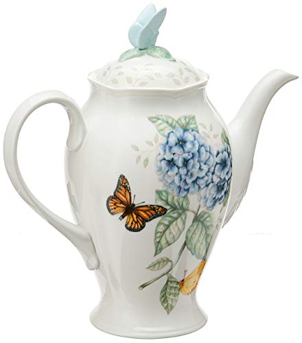 Lenox Butterfly Meadow Coffee Pot With Lid, White - #TOP1