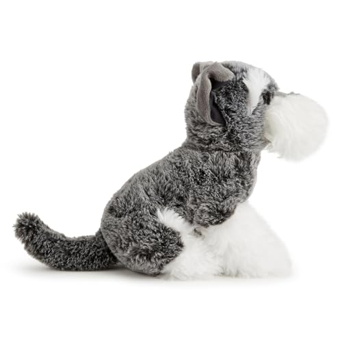 Zappi Co Ernie the Schnauzer Plush Toy (21cm) Schnauzie Dog - Soft, Cuddly, Recycled - Dapper Dog Companion - Image 3