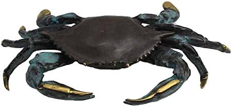 Imports 8 Inch L Brass Alan The Large Bluepoint Crab Figurine