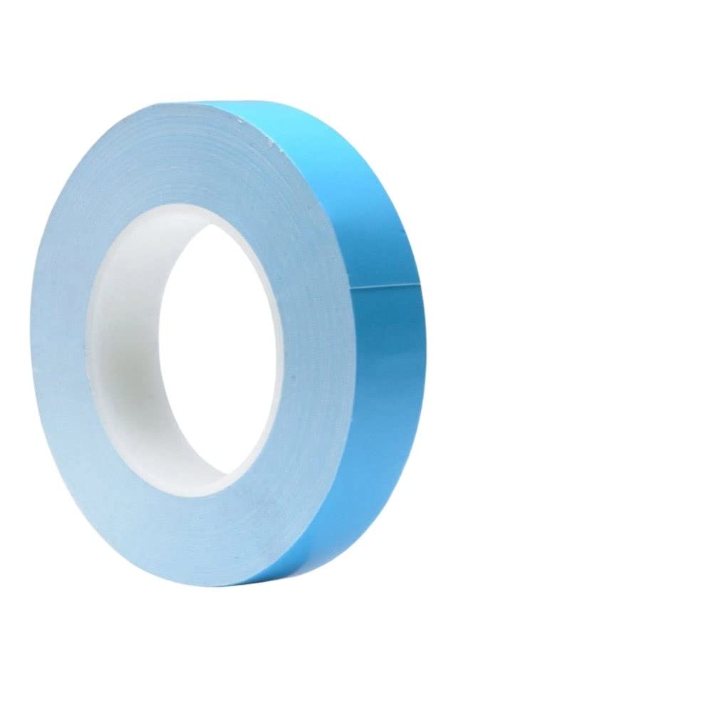 GatherTOOL 25meter/Roll Transfer Tape 8mm /10mm/ 12mm/ 20mm Width Double Side Thermal Conductive Adhesive Tape for Chip PCB LED Strip Heatsink (Size : 10M, Style : 10mm)