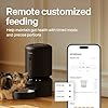 PETLIBRO Automatic Cat Feeder, 5G WiFi Automatic Dog Food Dispenser with Freshness Preservation, 5L Timed Pet Feeder with Low Food Sensor, Up to 10 Meals Per Day, Granary Black #1