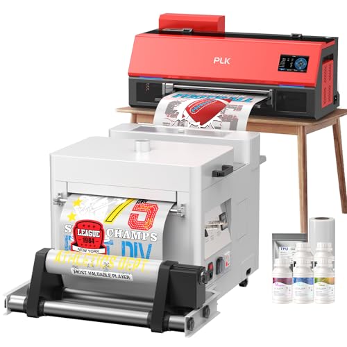 PLK A3 Plus DTF Printer with Powder Shaker Dryer, XP600 DTF Printer...