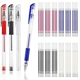COIDEA 8 Pcs Heat Erasable Pens for Fabric with 64 Refills, Fabric Marking Pens for Sewing, Quilting, Embroidery, Dressmaking, Tailors Sewing Chalk Pencils