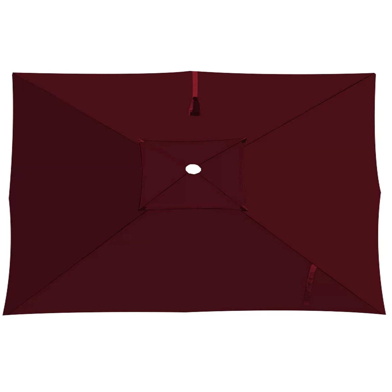 Telo di Ricambio per Ombrellone da Giardino 8 Stecche, Doppio Telo UVs30+ | Copertura a Sbalzo Poliestere 220gsm, Impermeabile, per Ombrellone da Giardino e Piscina(Light Khakiii,250x250cm)