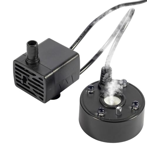 Macchina per nebulizzazione per acquario, nebulizzatore a ultrasuoni, nebulizzatore per stagni e acquari