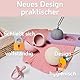 Schnullerbox Silikon | Schnulleraufbewahrung Reise | BPA-frei | Sichere Aufbewahrungsbox für Schnuller | Hochwertige Baby Zubehör für Kleinkinder Babys Schnullertasche, schnullerkette pacifier box