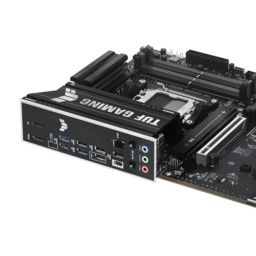 TUF Gaming B650E-E WIFI Scheda Madre AMD ATX, 8+2+1 Fasi di Alimentazione, Slot DDR5, PCIe 5.0, 3 slot M.2, Wi-Fi 6E, Ethernet Realtek 2.5Gb, DisplayPort, HDMI, USB-A da 20Gbps, Aura Sync, Nera - Scheda madre - Immagine 5