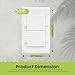 Outlet Covers Baby Proofing - 4 Pack Baby Proof Safety Electric Plug Covers - for Duplex Outlets - Easy Install