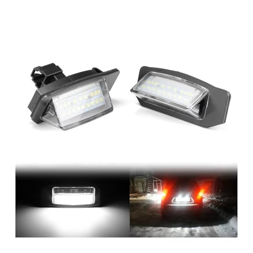 Lámparas matrícula LED Peugeot 4007 e ION 6202786 de alta iluminación 3