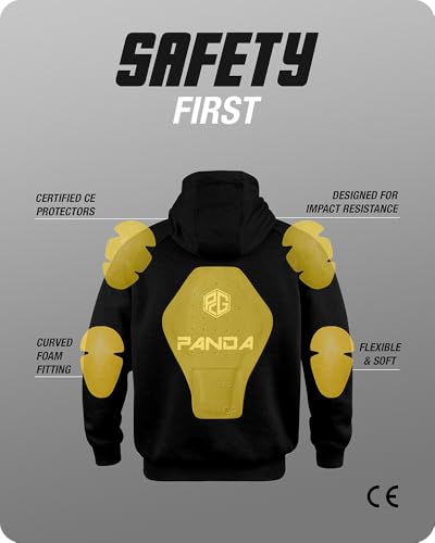 PANDA CYCLE GEAR Armored Hoodie