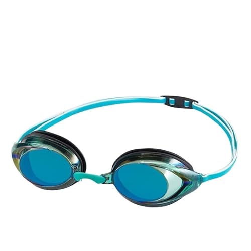 Electroplated Swimming Goggles Waterproof Anti-fog Adjustable Glasses With