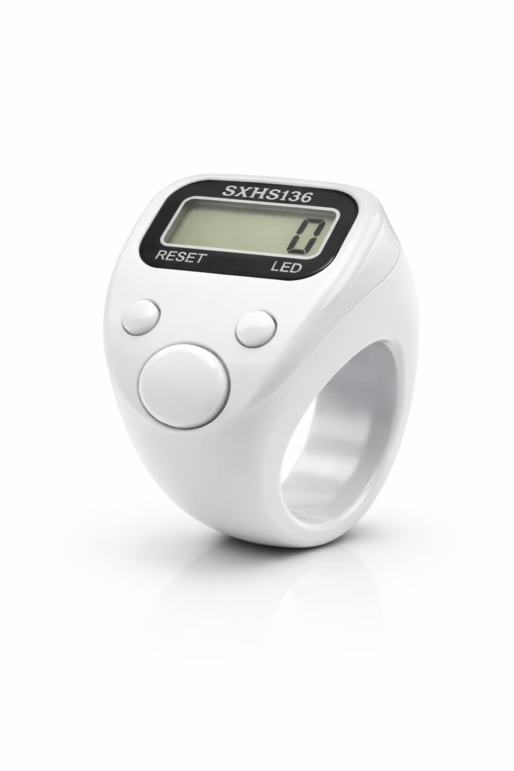 Digital Finger Tally Counter for Chanting & Meditation | 5-Digit LED Display with Light | Jap Mala Counter | Mini Finger Counting Machine for Mantra & Exercise. (White)-picture-15