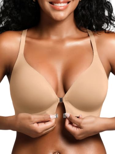 Image of Racerback Jelly Bras with Metal Magnetic Front Closure - S-XL