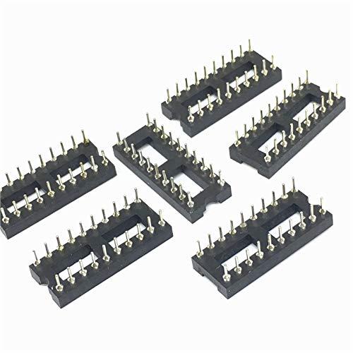 Wiring Connecting Terminals - 20P Round Hole IC Block 20P Round Hole chip Holder DIP-20 Socket DIP20