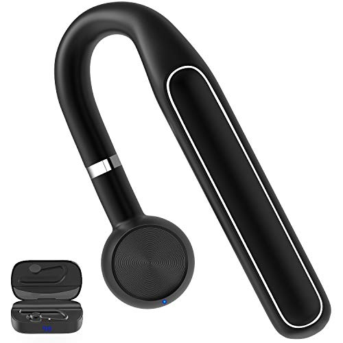 Wireless Bluetooth 5.0 Earbuds, Hi-Fi Stereo, Noise Cancelling, Microphone, IPX7 Waterproof 12H Playtime Wireless Earphones with Charging Case for Running Workout Gym