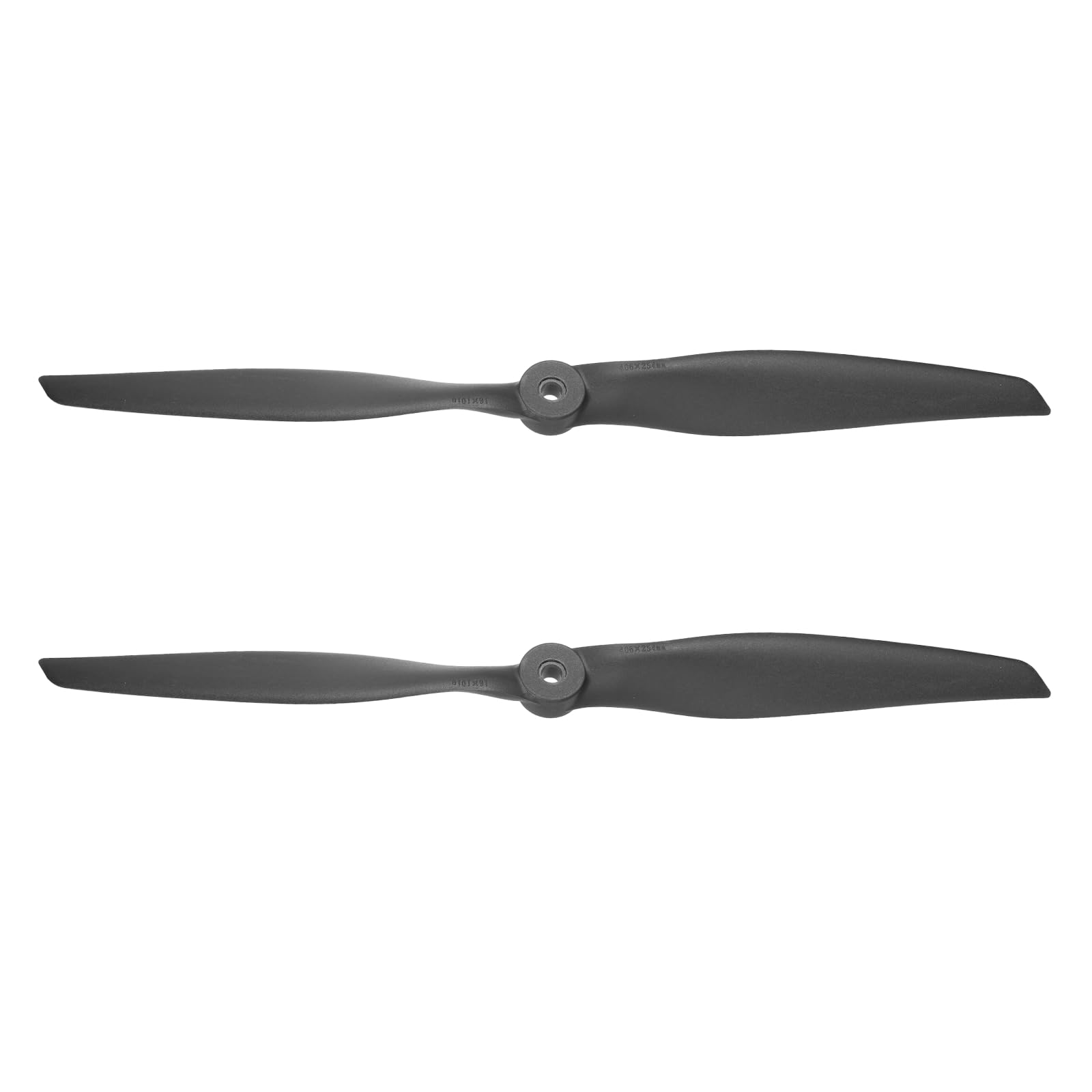 QUARKZMAN 2 Pcs Hélices RC De 16x10 Pulgadas Hélices De 2 Palas para Motores De Drones Ligeros Accesorios Especiales, Negro