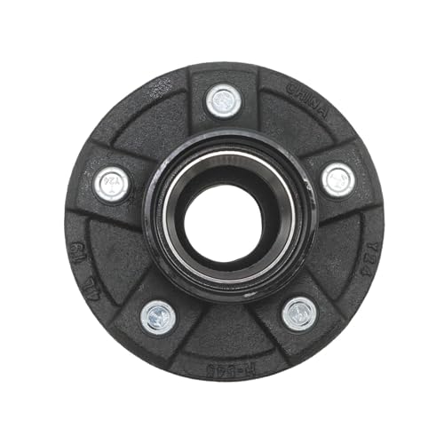 Jecoupoon Trailer Hub Axle Kit 5 Bolts on 4.5 Inch Circle Compatible with 3500 lbs Axles with 1-1/16 Inch to 1-3/8 Inch Tapered Spindles Bearings by Jecoupoon - Image 4