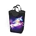 Cesto Portabiancheria Grande 50L con Manico, Cavallo Luminoso Cesto Biancheria Pieghevole, Cesto Biancheria Sporca, Cesta Porta Giocattoli
