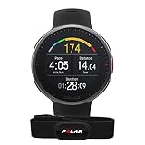Polar Vantage V2 et H10 - GPS Montre Connectée Running et Triathlon Premium - Mesure de la Fréquence Cardiaque au poignet pour Course à pied, Natation, Cyclisme - Contrôle de la Musique, Météo