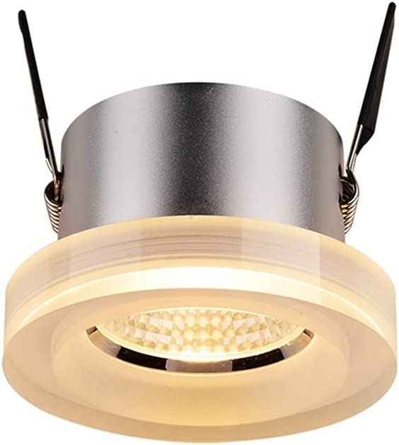 Foco empotrable COB de 8W para iluminar pasillos y destacar paredes con luz blanca