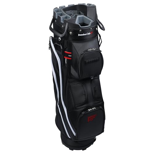 Founders Club 4th Generation Tour Series Club Lock Organizer Golf Cart Bag for Men with 14 Way Anti Rattle Divider Top- Free Snap On Rain Hood-Full Length Dividers - Image 3