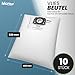 McFilter I 10 Staubsaugerbeutel + 2 Filter kompatibel mit Kärcher WD4 P S V-20/5/22, WD5 P V-25/5/22, WD6 P S V-30/6/22/T, MV4, MV5, MV6 Alternative für Kärcher KFI 487 wie KFI 4410 - Typ KA 33