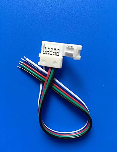 Davitu Electrical Equipments Supplies - [Seven Neon] 1000pcs led strip connectors cable for 5pin 12mm FPBC board 5050 RGBW led smd strip connector cable