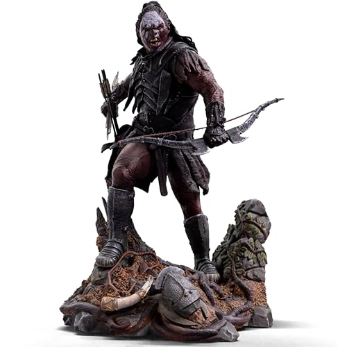 Iron Studios Art Scale 1/10 Lurtz Uruk-Hai Leader The Lord of The Rings Statue 22.5cm